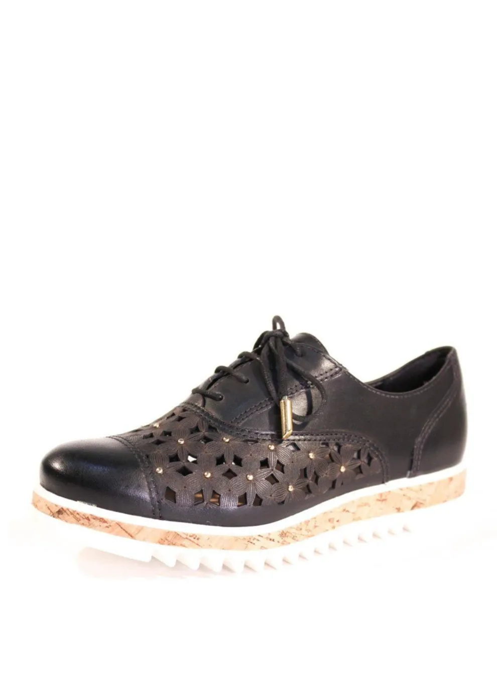 Dallas Embroidered Leather Sneakers