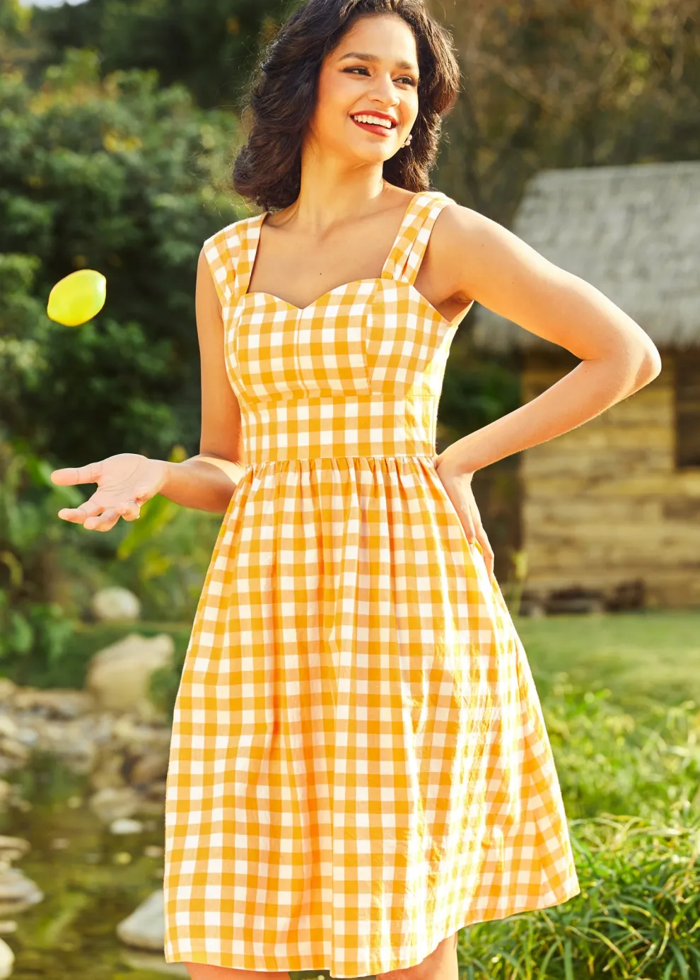 Dance Beneath the Sunrays Fairytale Midi Dress