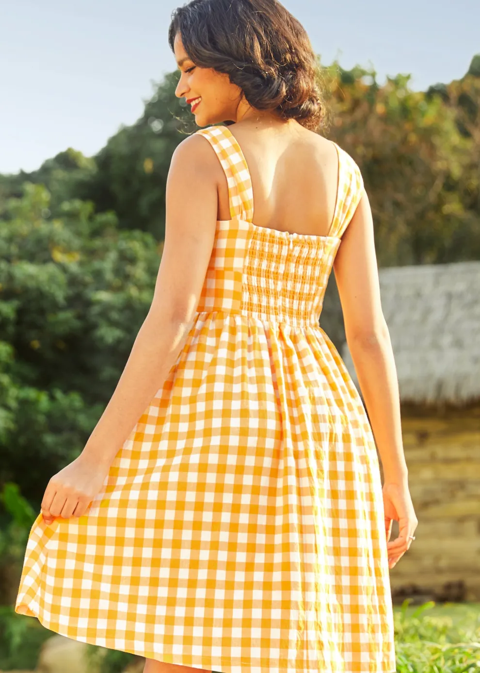 Dance Beneath the Sunrays Fairytale Midi Dress