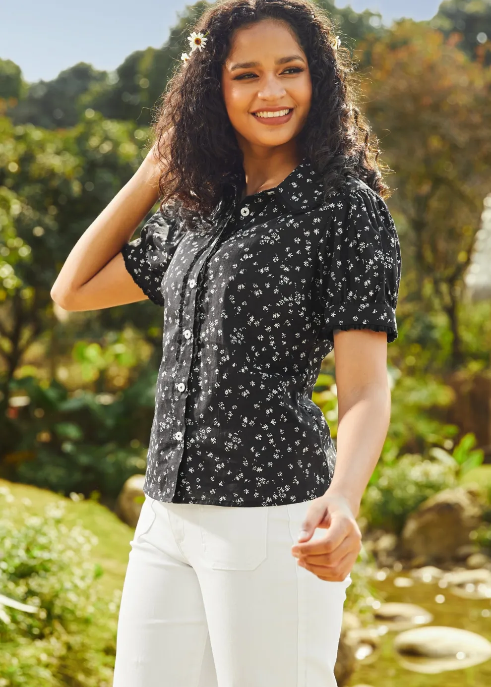 Daydreamer's Delight Button-Up