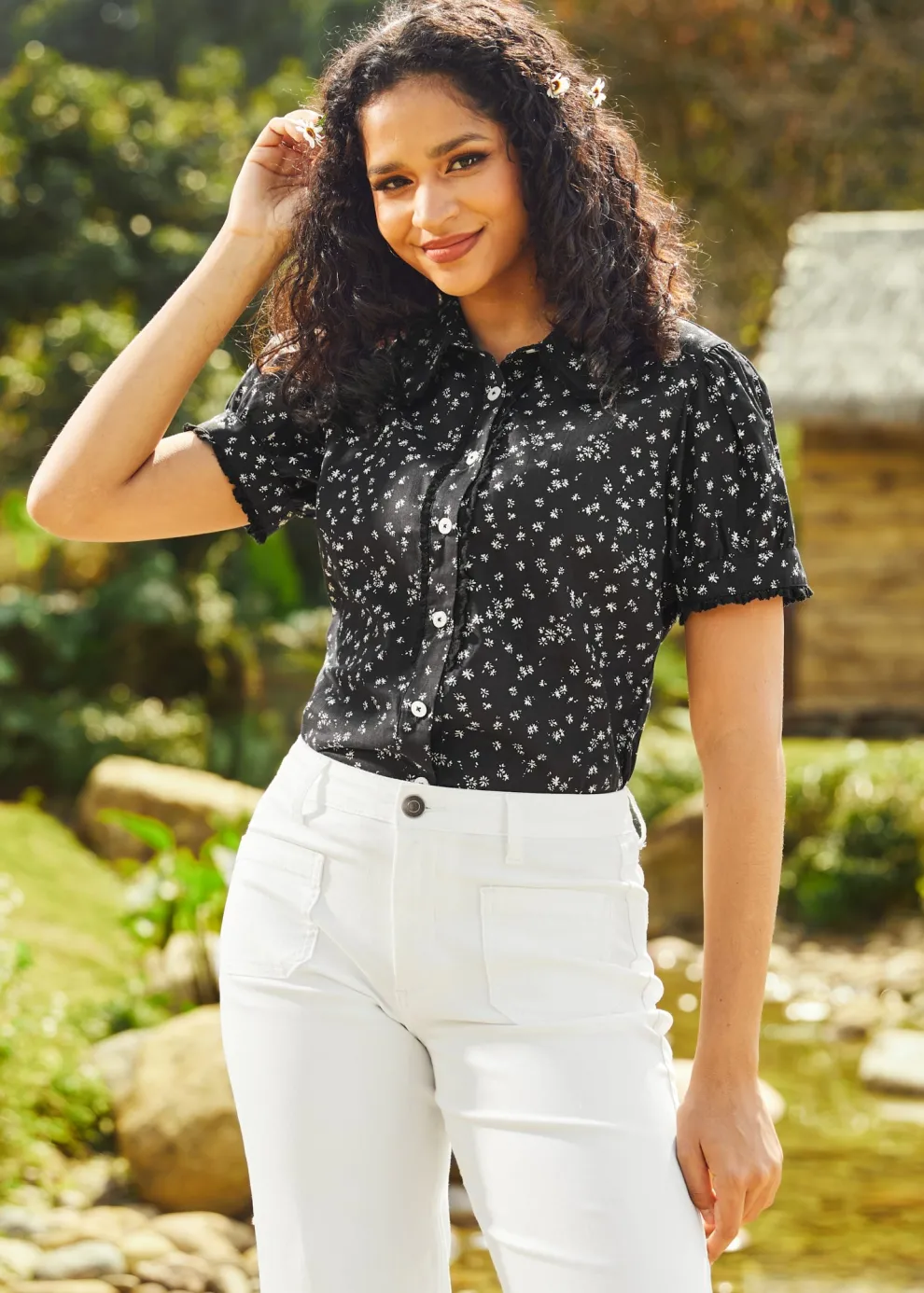 Daydreamer's Delight Button-Up