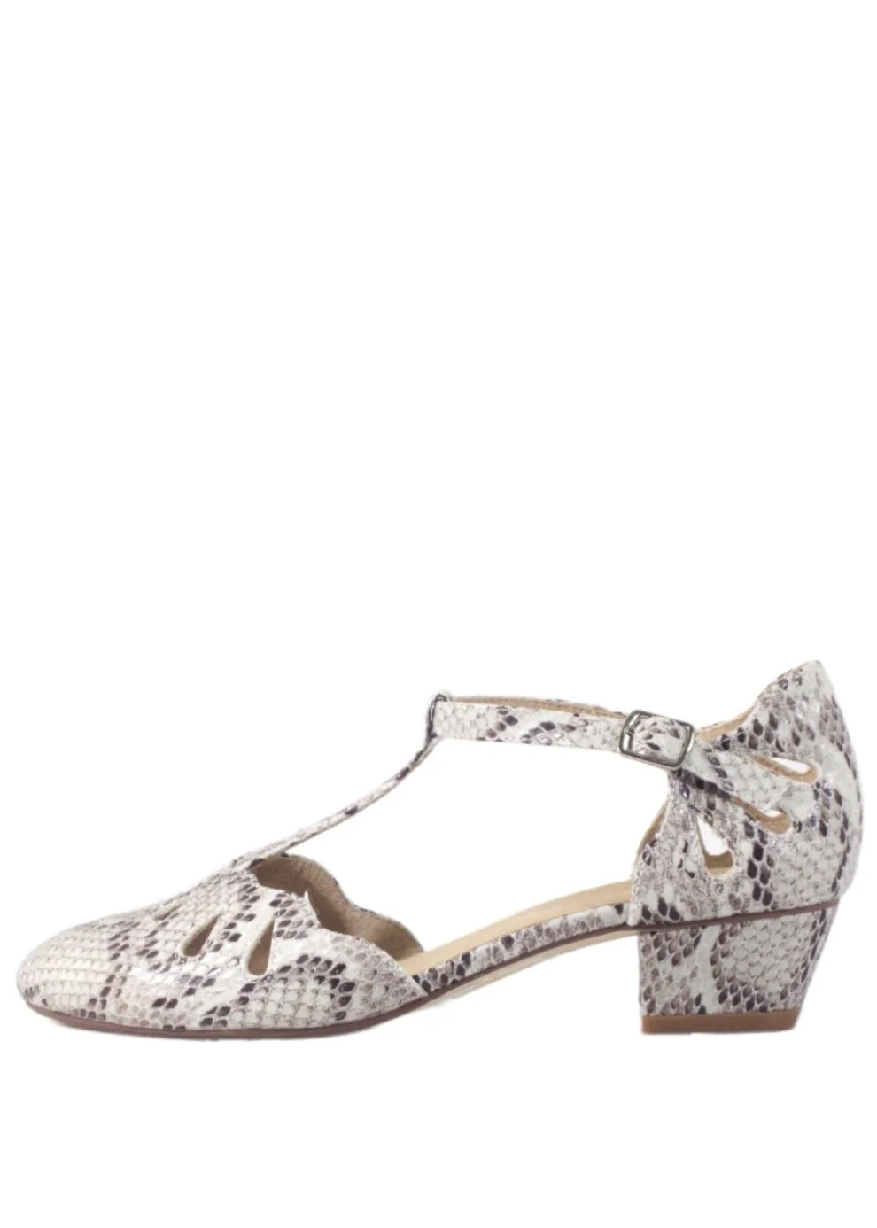 Dina T-Strap Mid-Heels