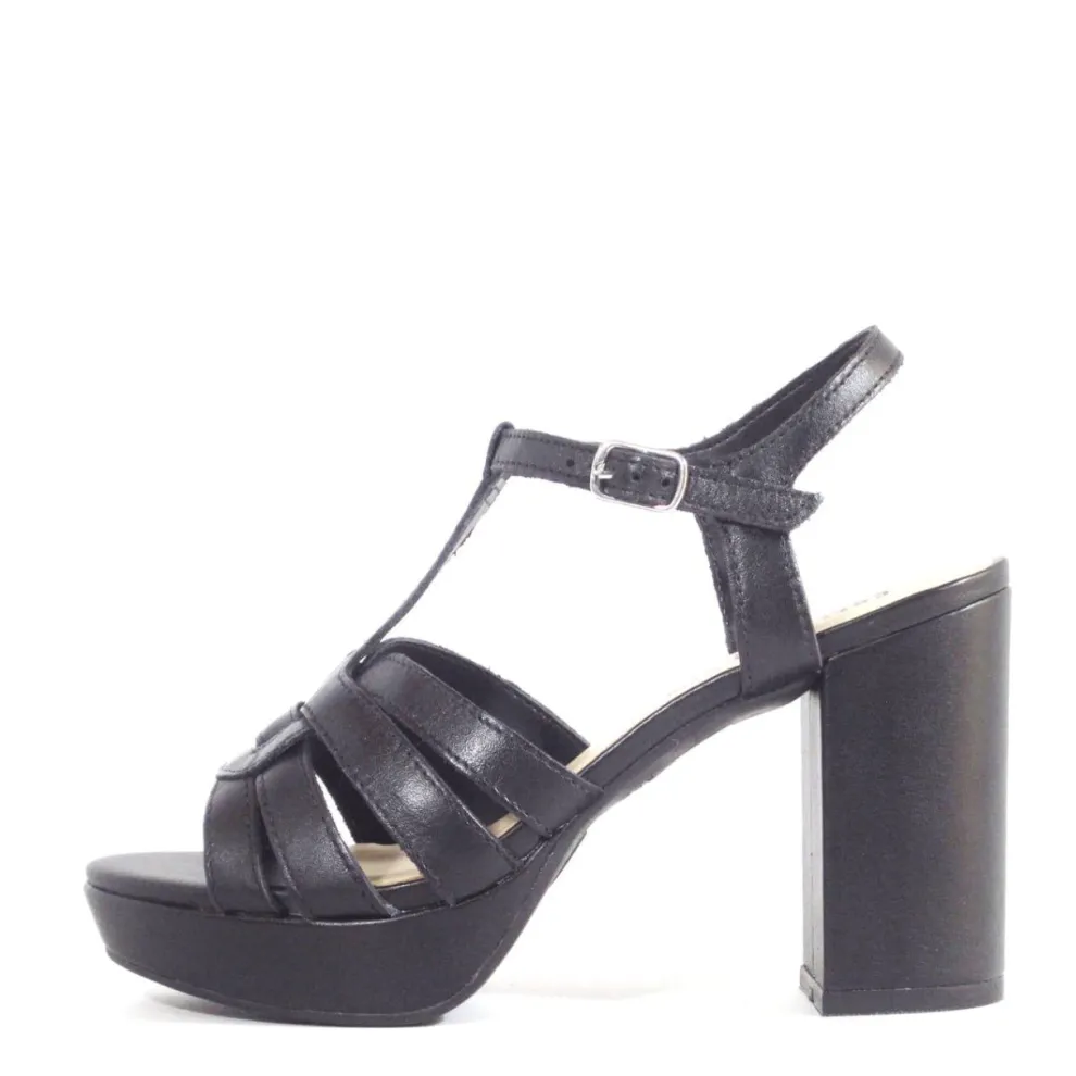 Dolce T-Strap Platform Heels