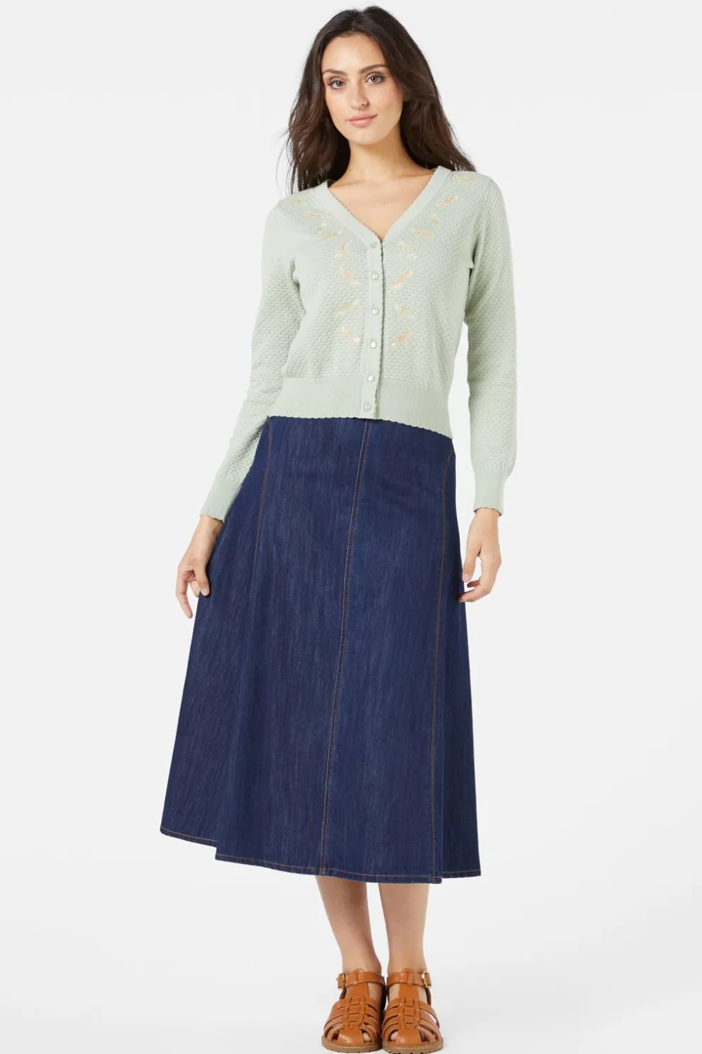 Dragonfly Embroidered Cardigan