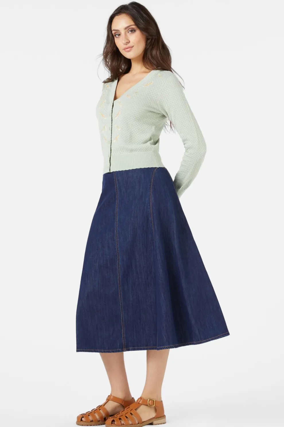 Dragonfly Embroidered Cardigan