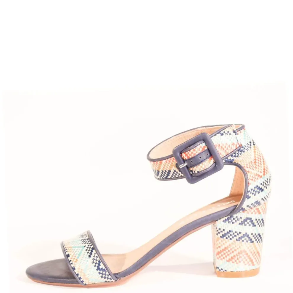Elyse Colorful Sandal Heels