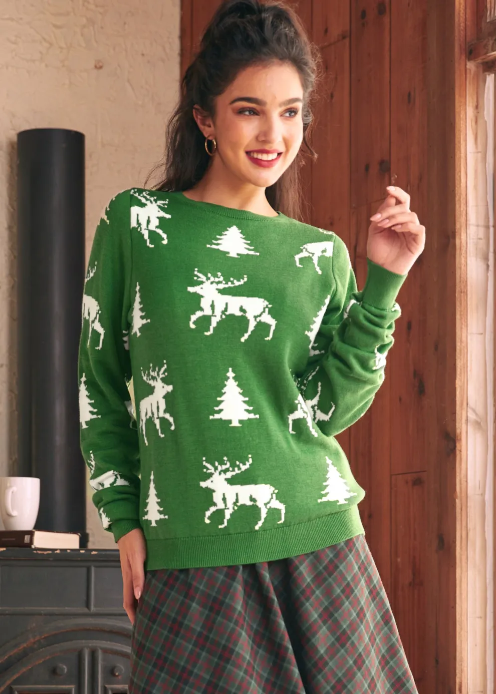 Enchanted Eve Boatneck Sweater