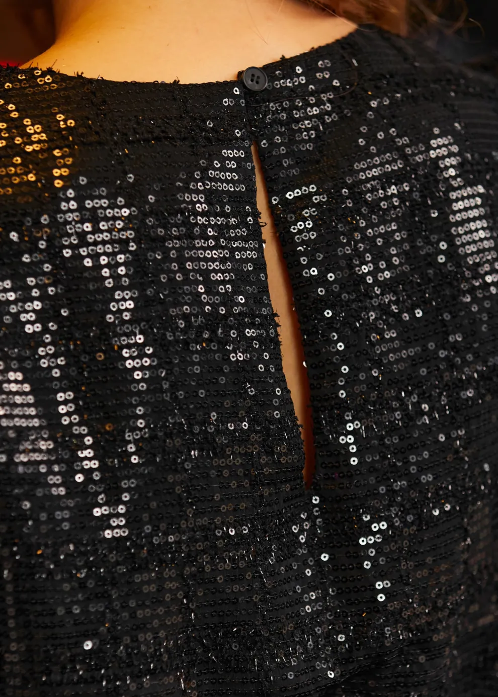 Festive Frolic Bubble Sleeve Crew