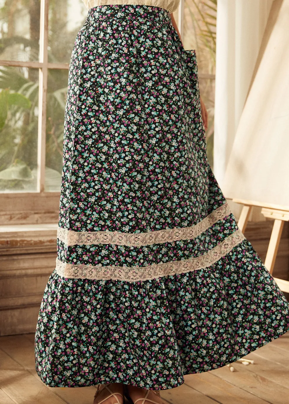 Field of Dreams Maxi Skirt