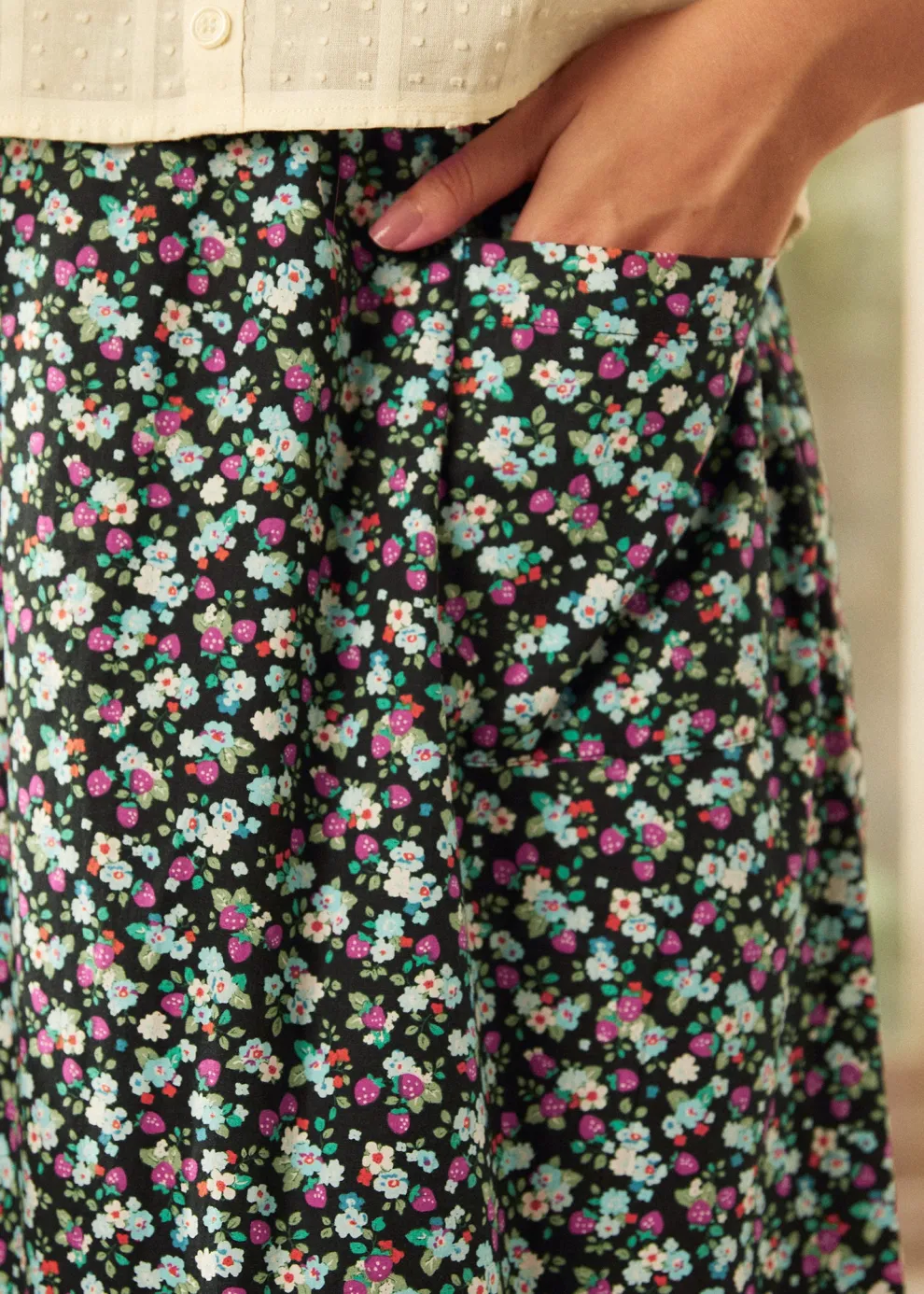 Field of Dreams Maxi Skirt