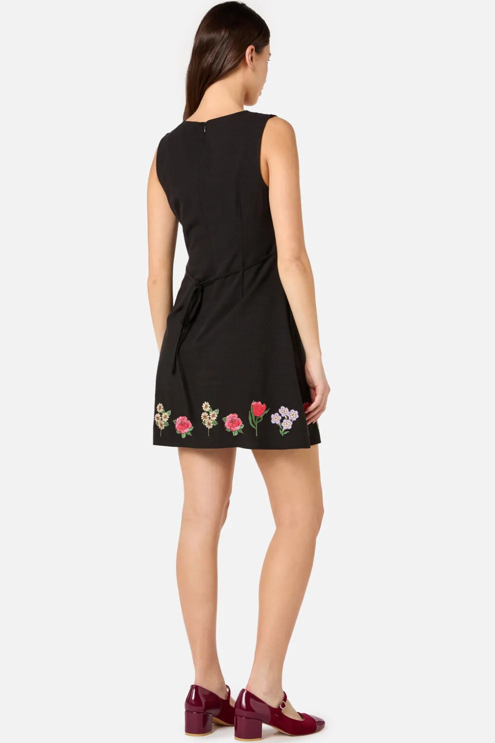 Fleur Embroidered Shift Dress