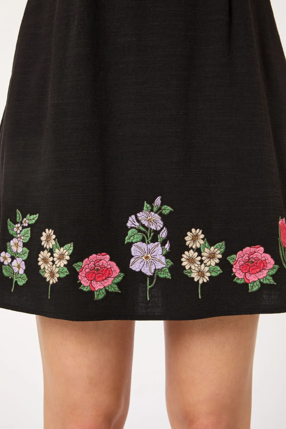 Fleur Embroidered Shift Dress