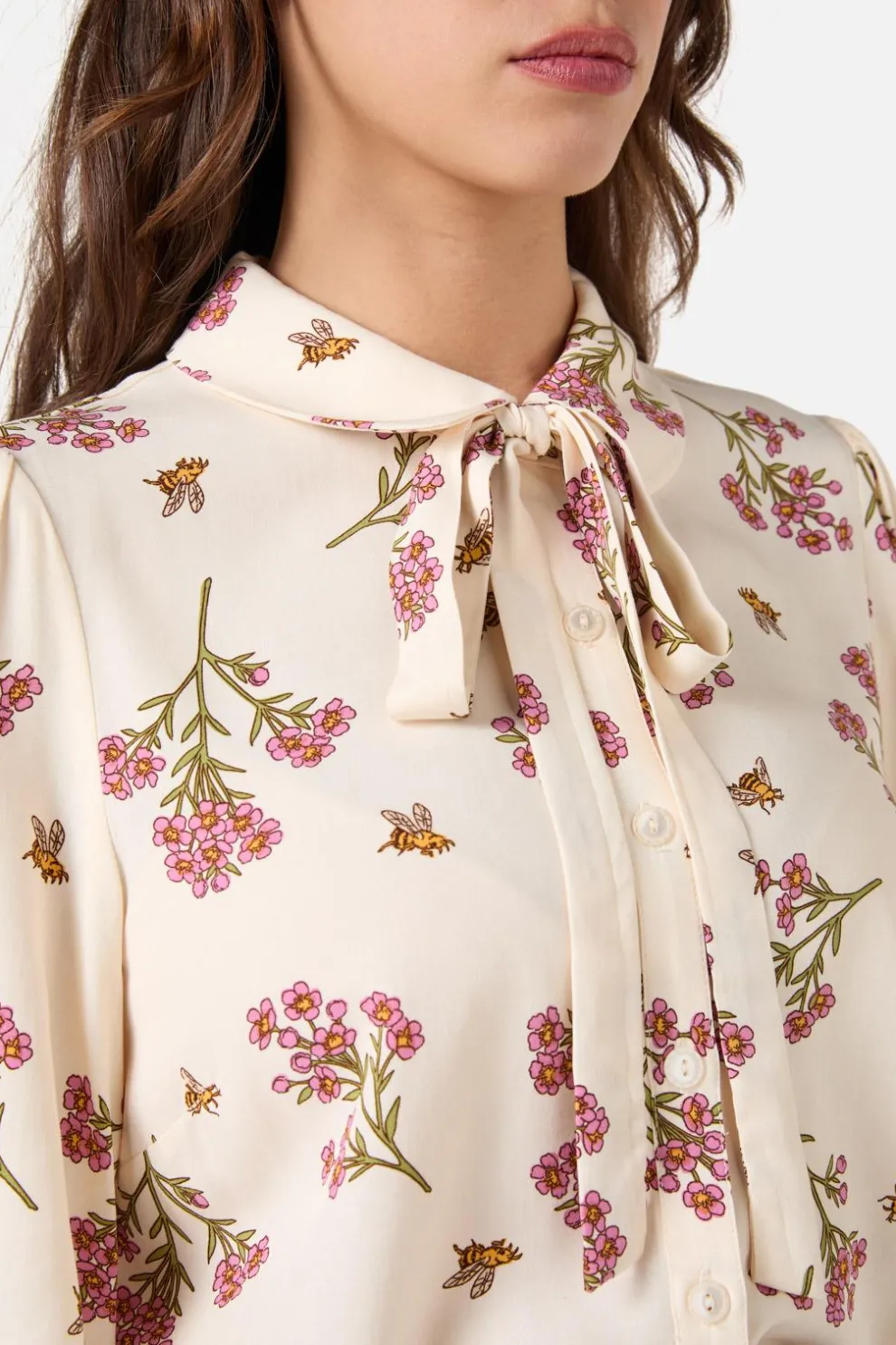 Flora Bee Long Sleeve Blouse