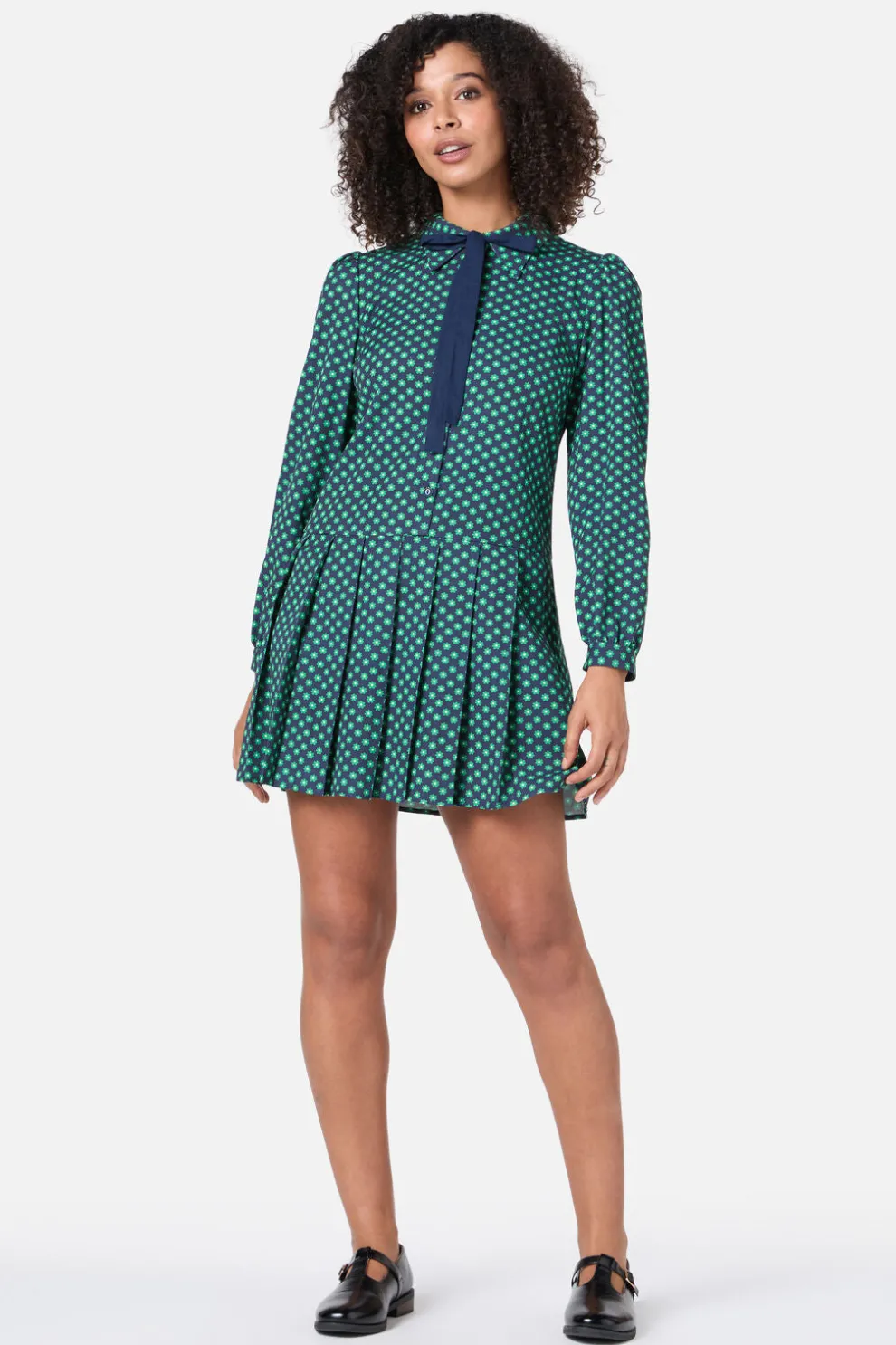 Flora Geo Shirt Dress
