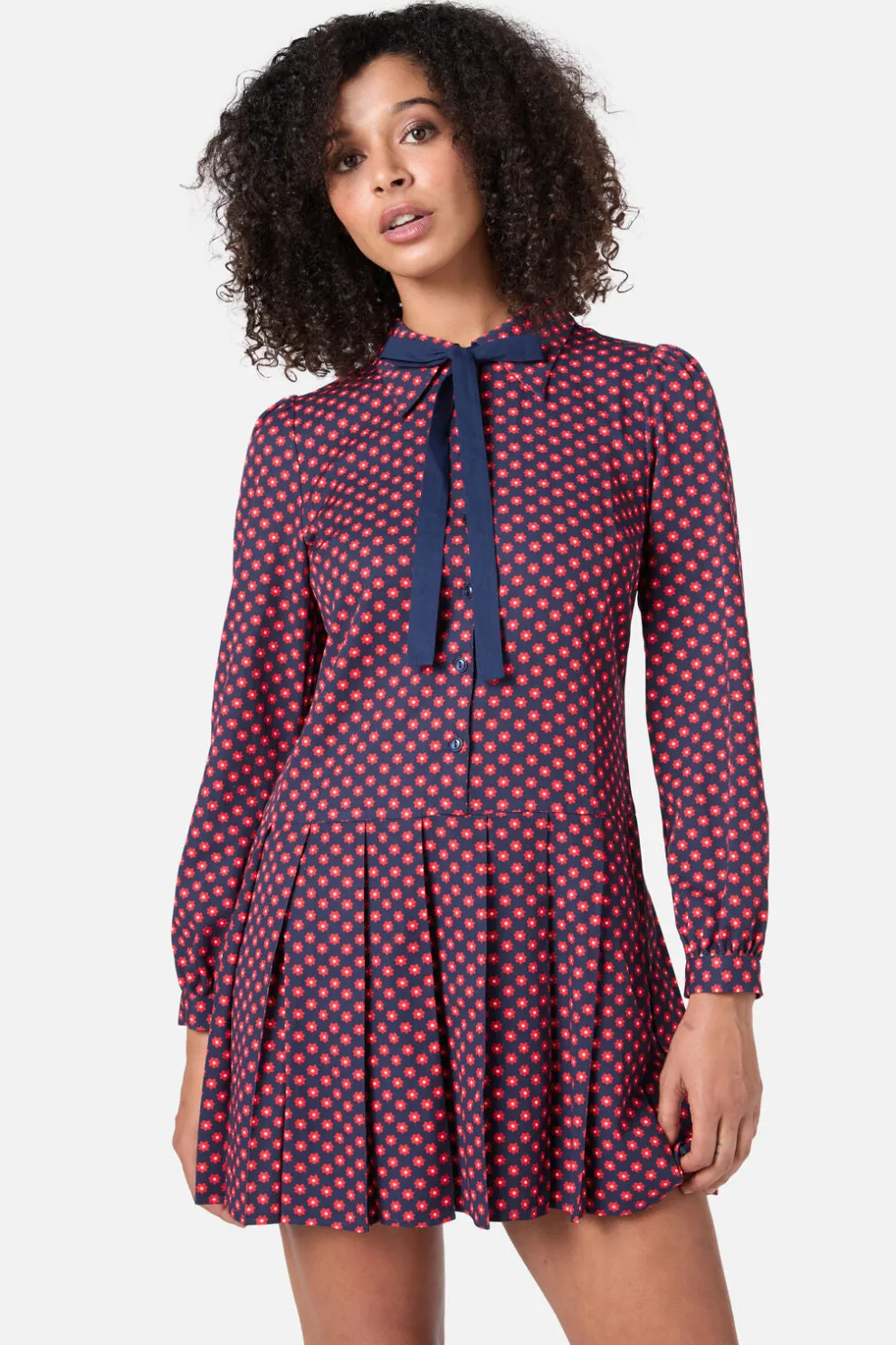 Flora Geo Shirt Dress
