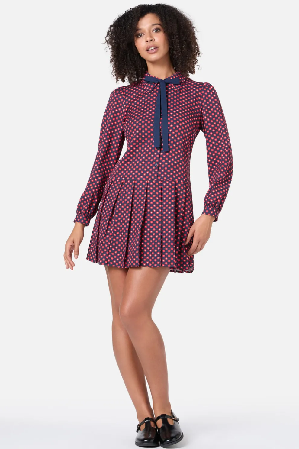 Flora Geo Shirt Dress