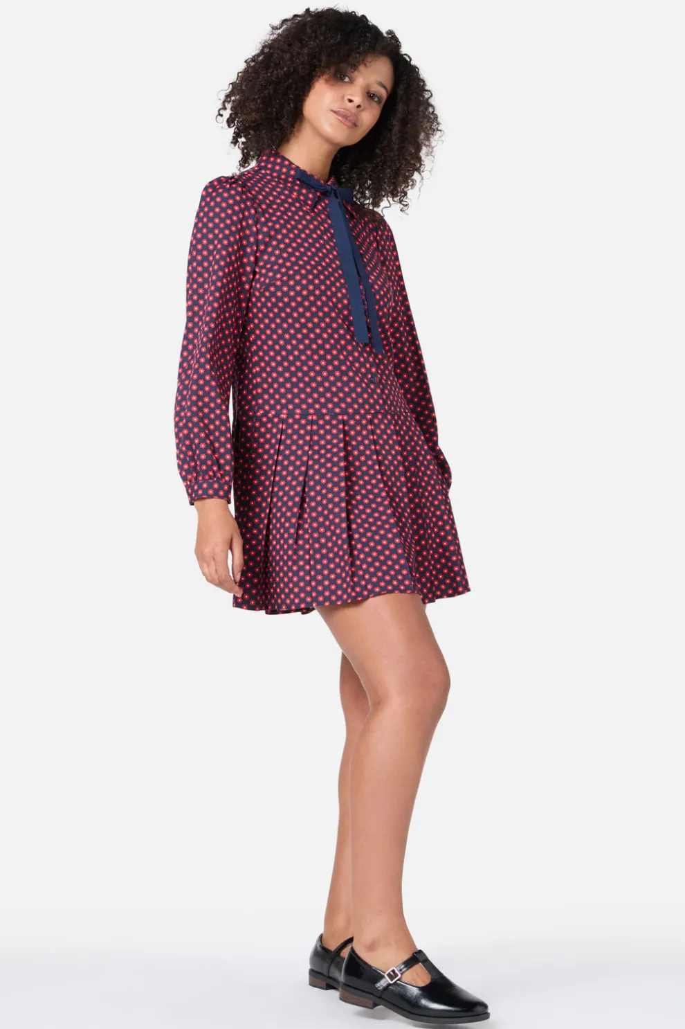 Flora Geo Shirt Dress