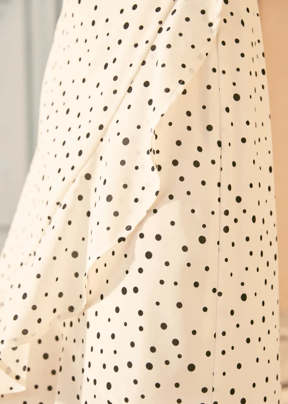 Flounce & Fancy Hi-Low Skirt