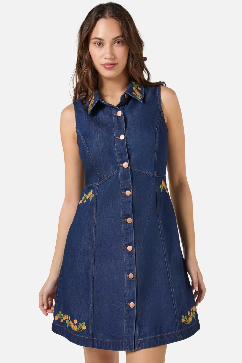 Flower Child Embroidered Dress