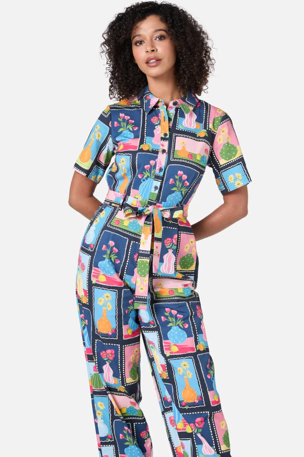 Flower Vases Jumpsuit