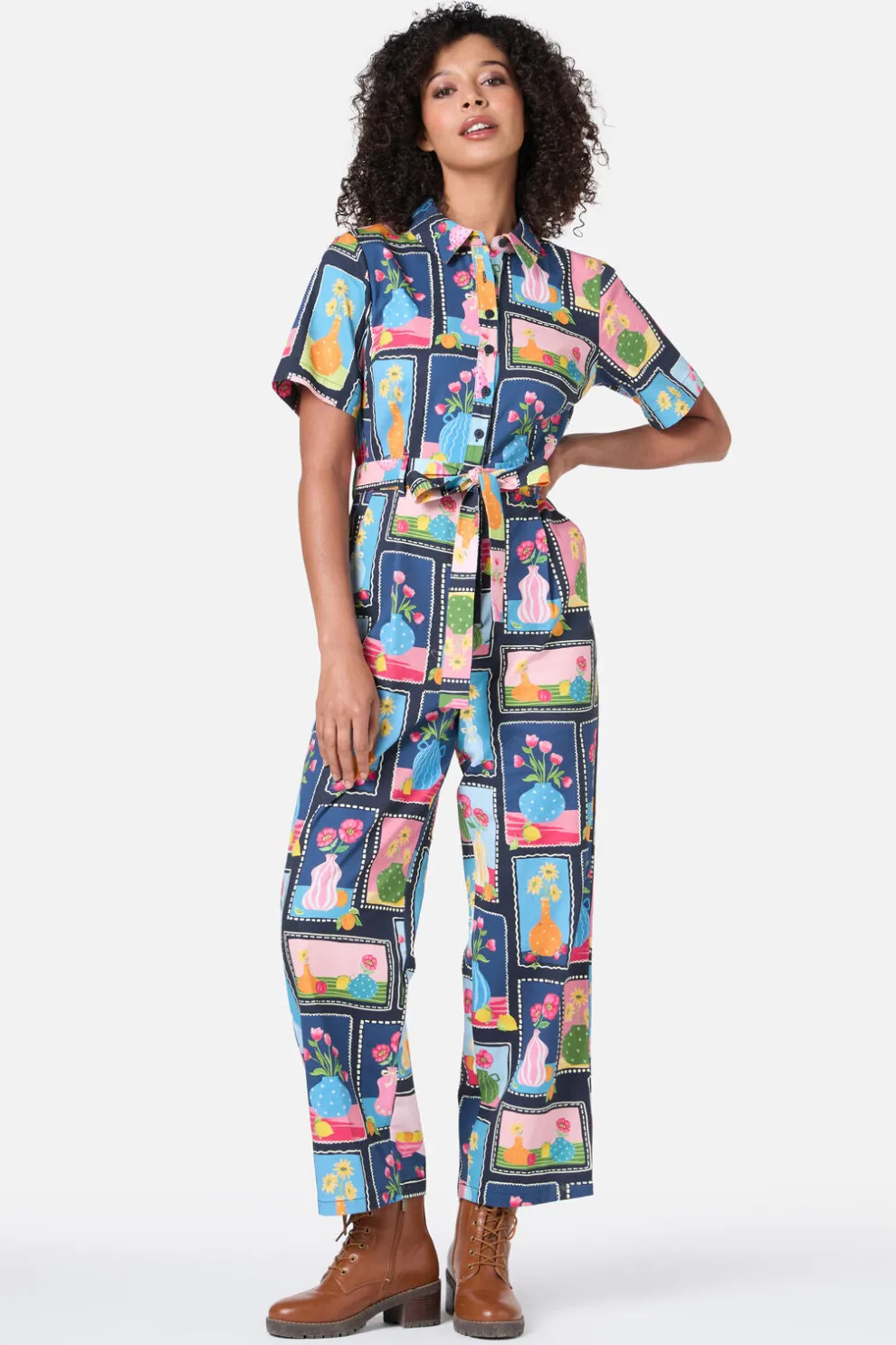 Flower Vases Jumpsuit