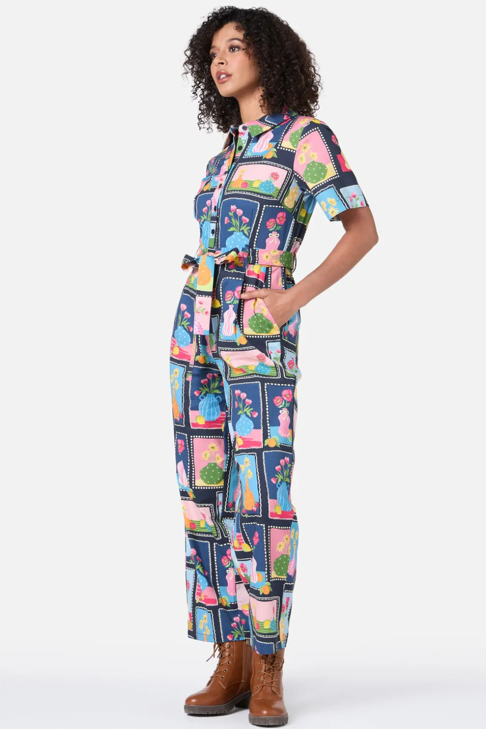 Flower Vases Jumpsuit