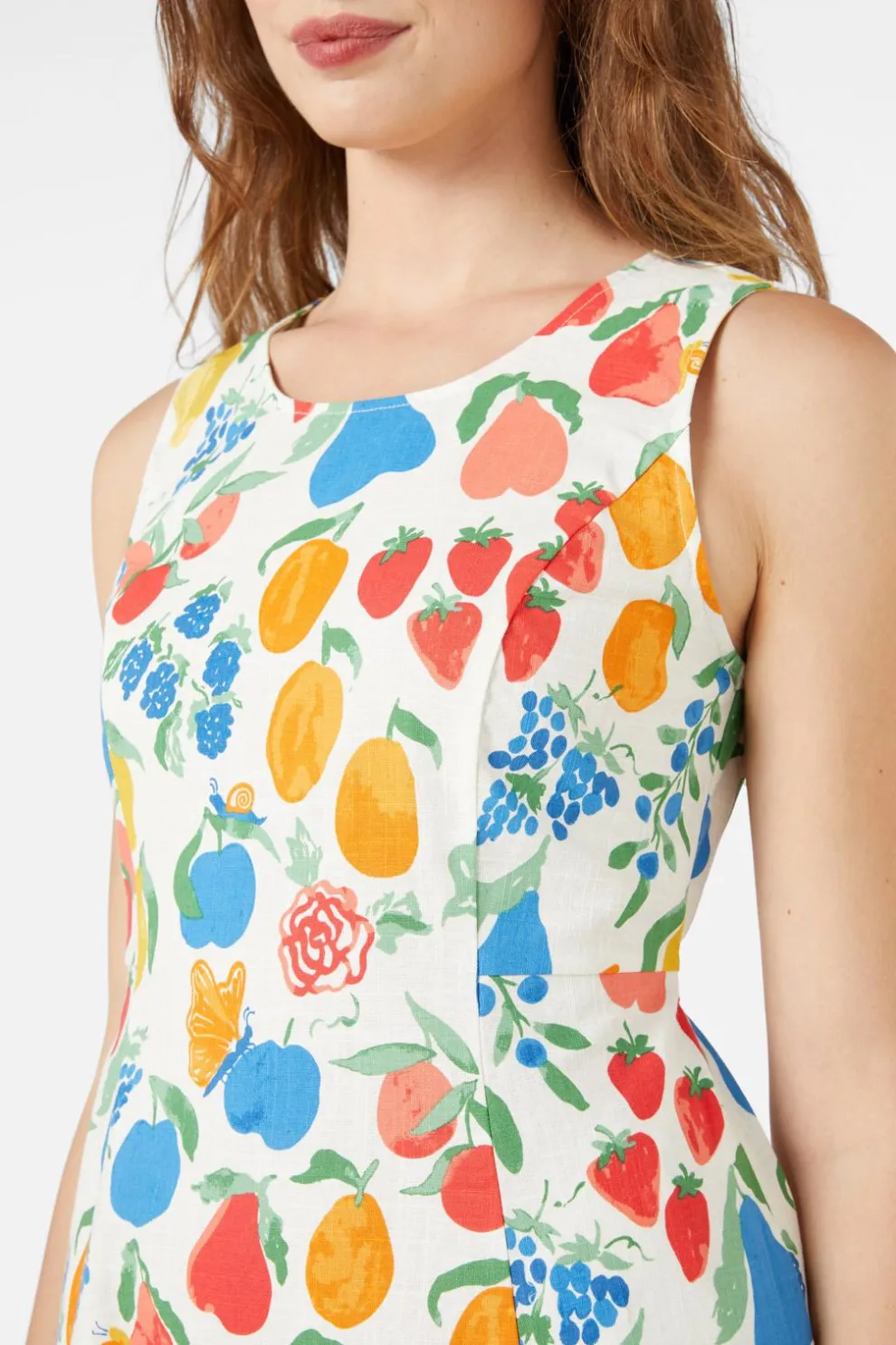 Fruit Bowl Midi Dress