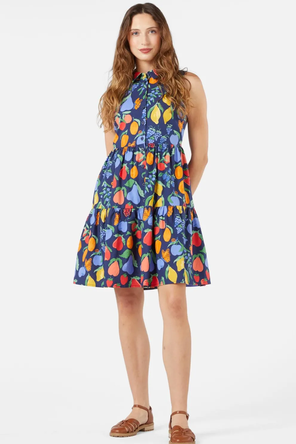 Fruit Bowl Shirt Dress
