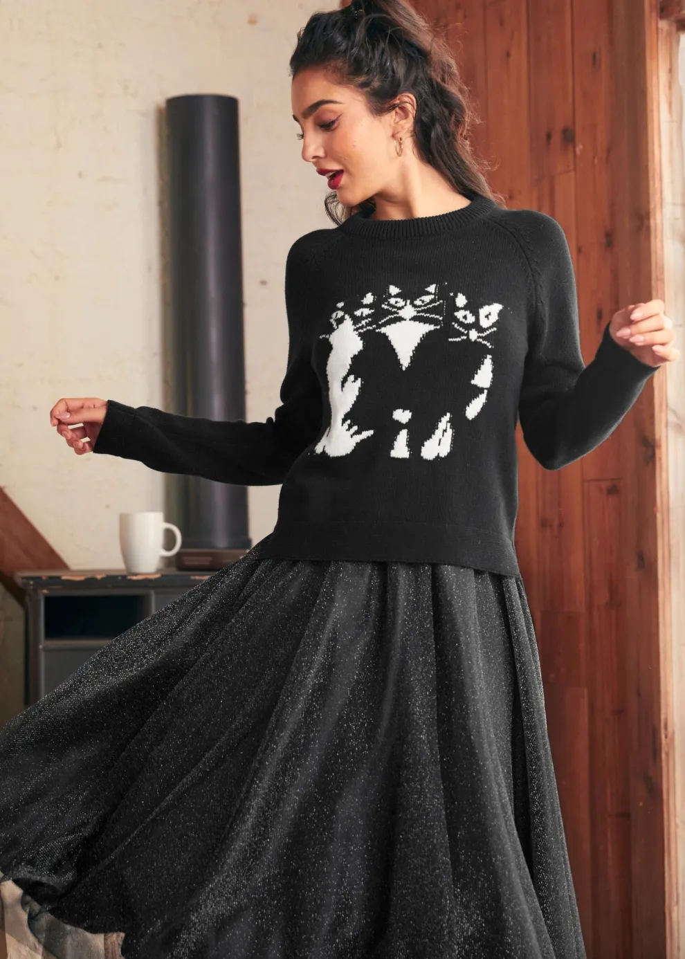 Full of Nostalgia Crewneck Pullover