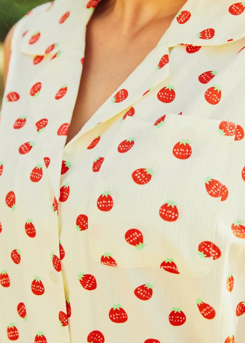 Gala Glitter Sleeveless Blouse