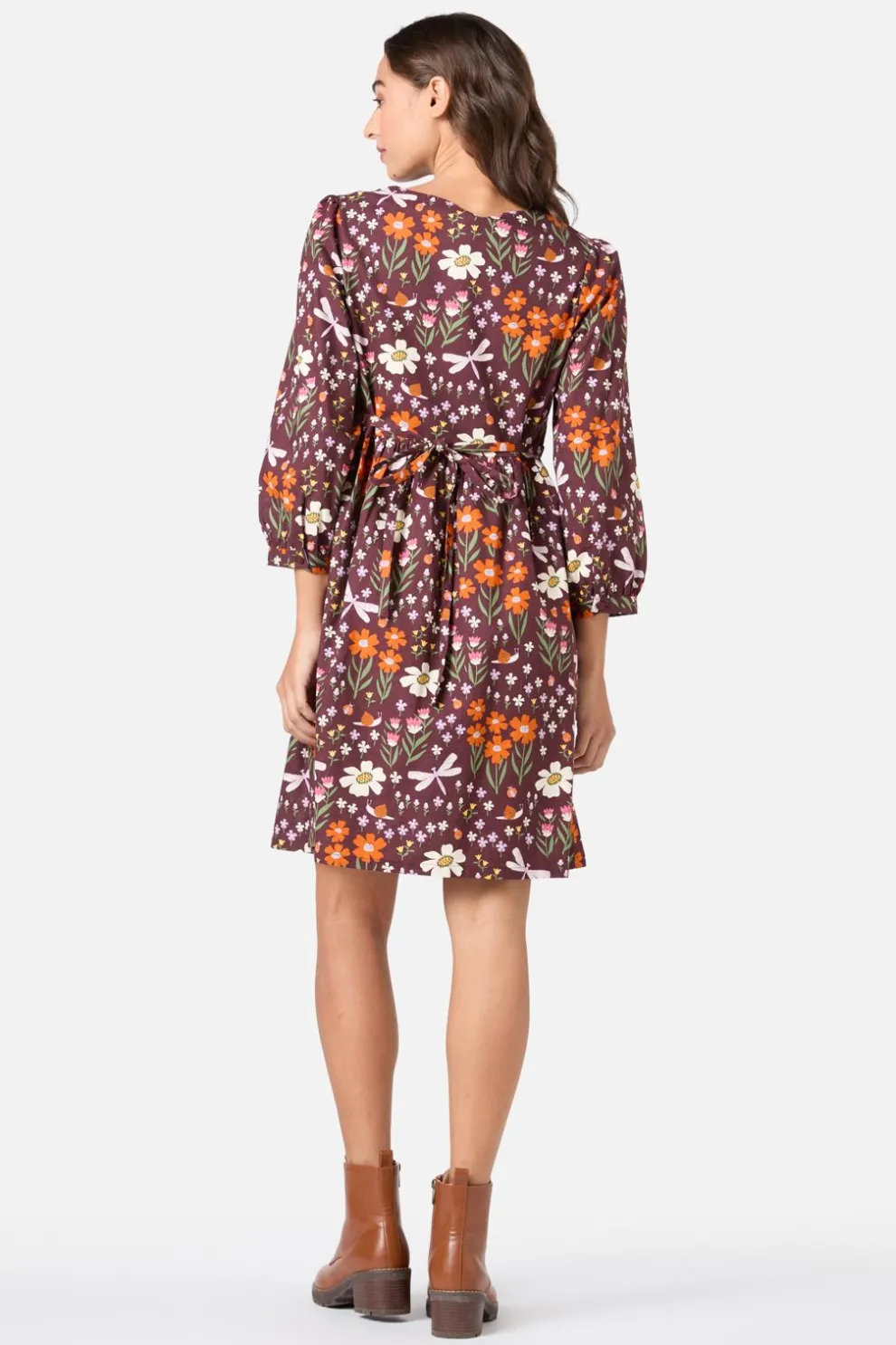 Garden Life Button Front Dress