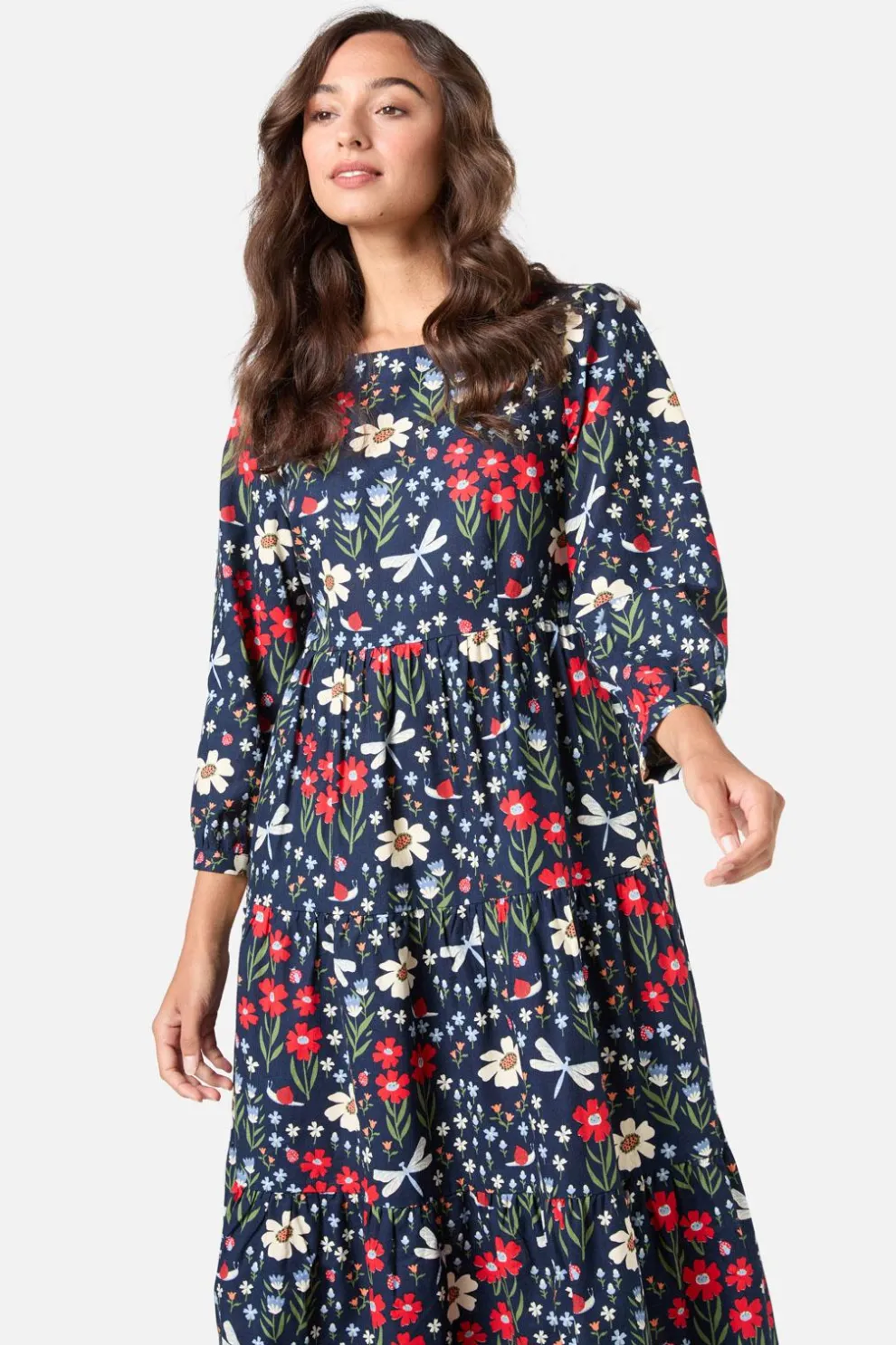 Garden Life Midi Dress