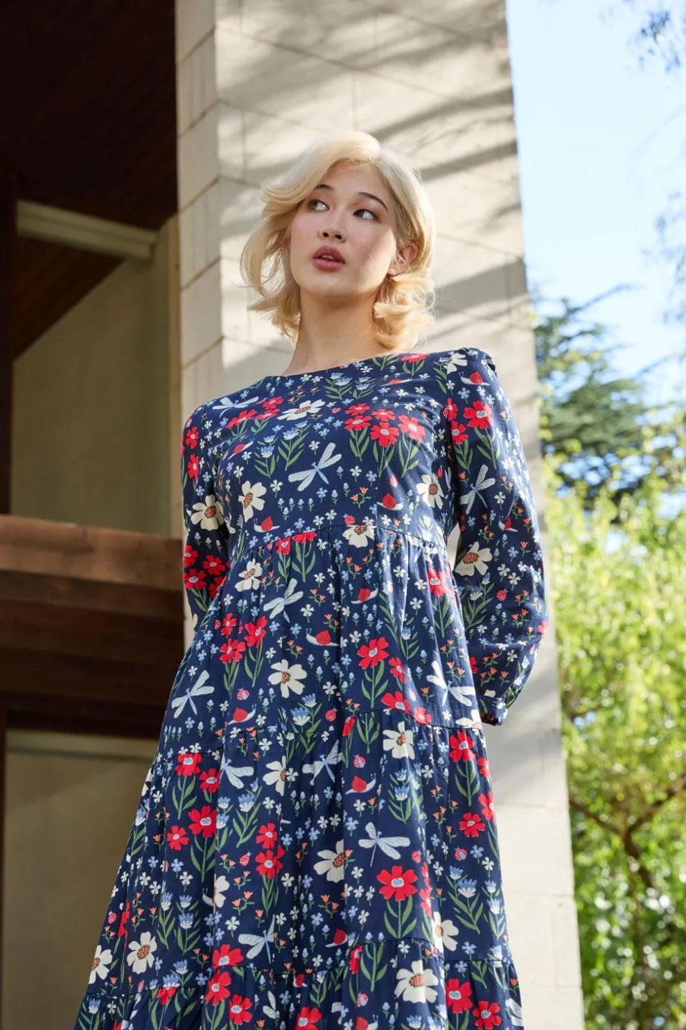 Garden Life Midi Dress