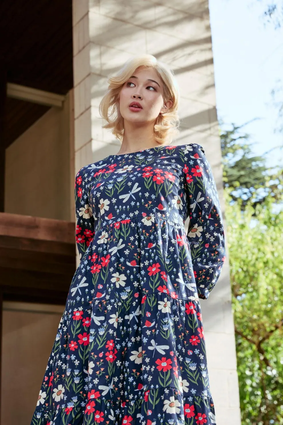 Garden Life Midi Dress