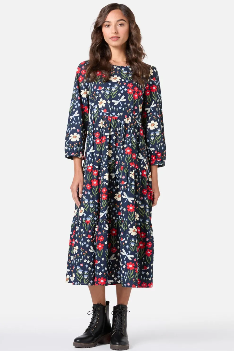 Garden Life Midi Dress