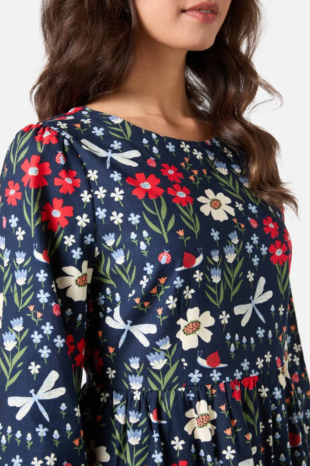 Garden Life Midi Dress