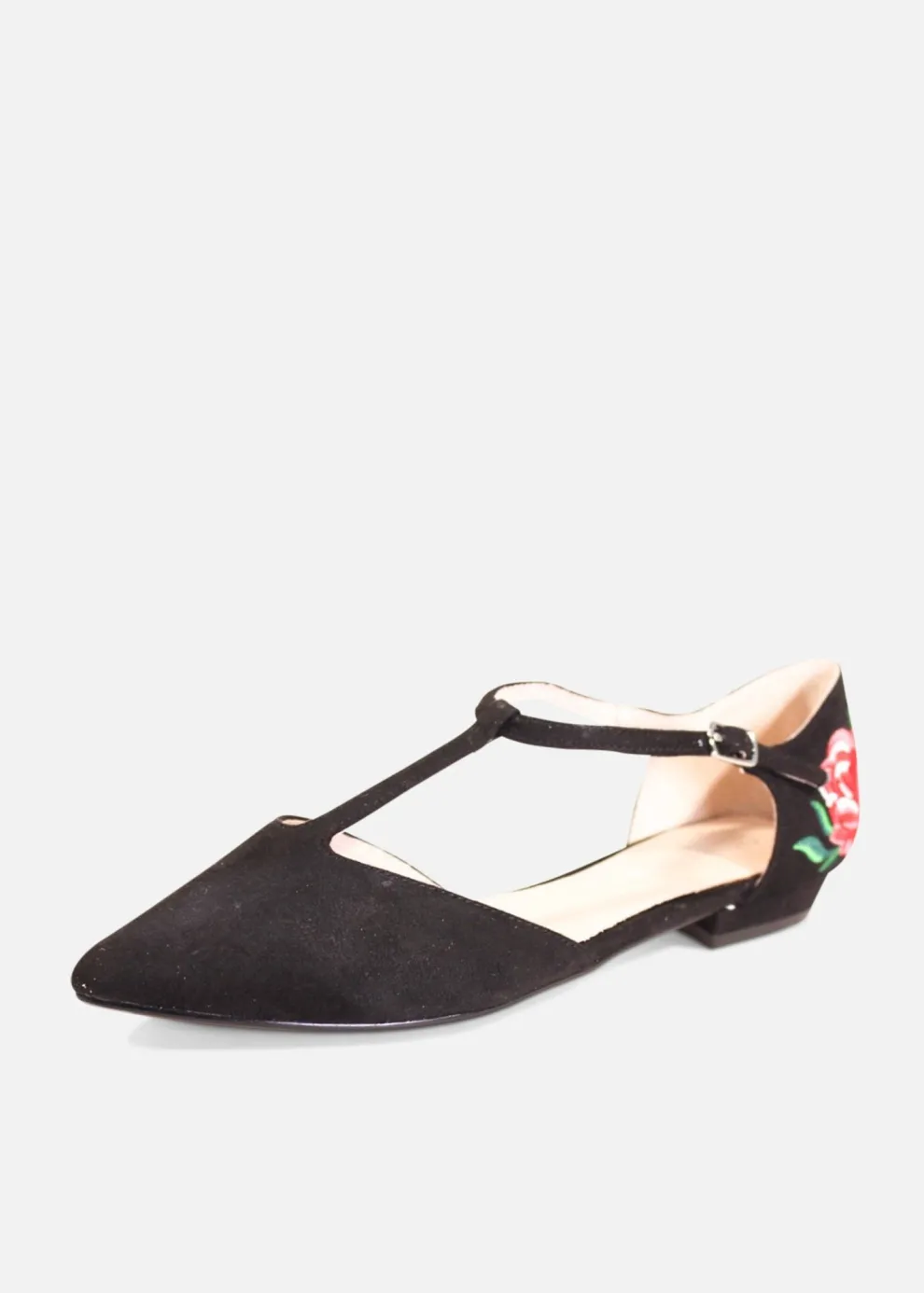 Garden T-Strap Flats