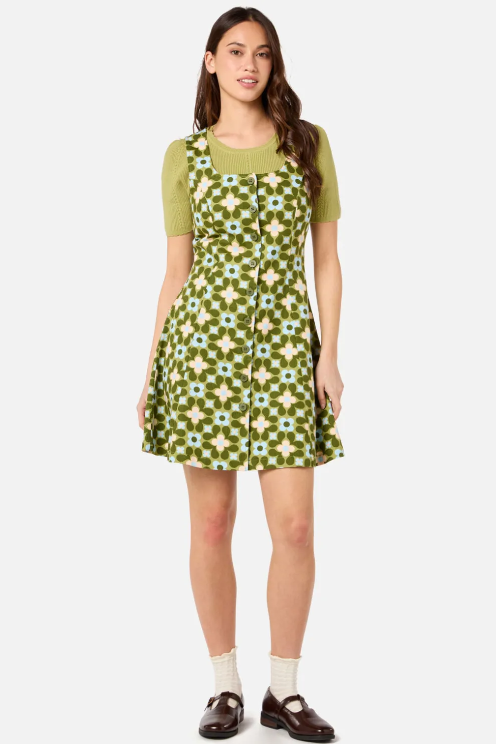 Ginny 60's Mini Pinafore