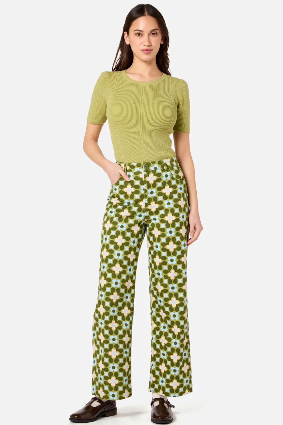 Ginny 60's Printed Jean