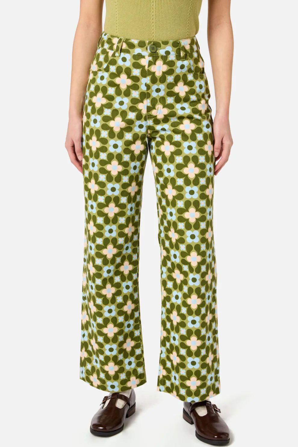 Ginny 60's Printed Jean