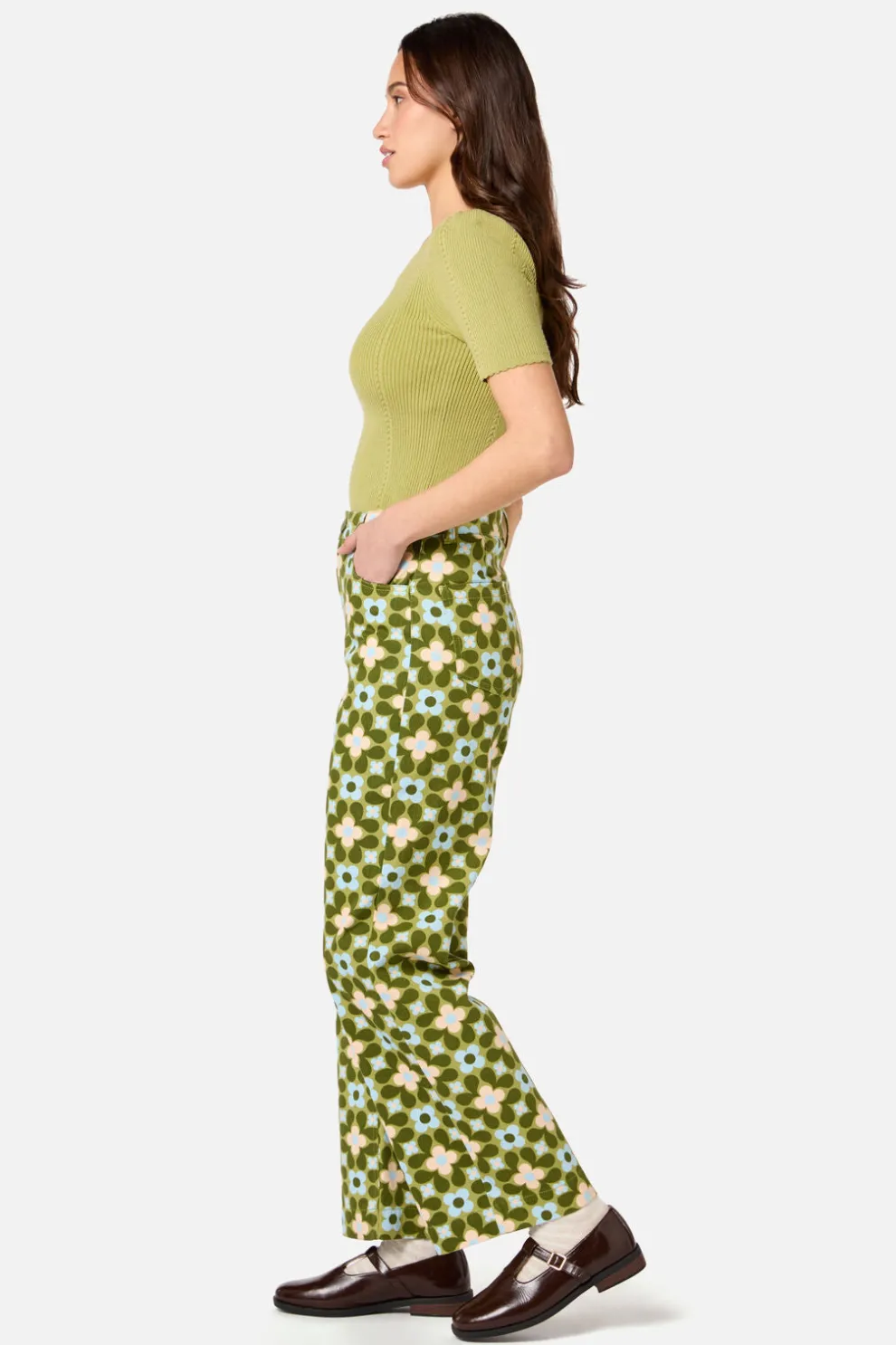 Ginny 60's Printed Jean