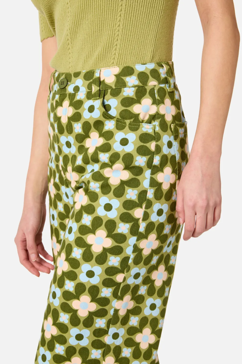 Ginny 60's Printed Jean