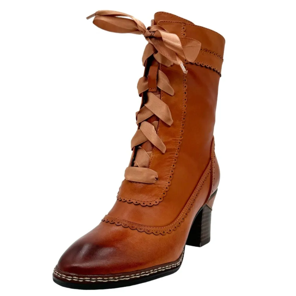 Glimpse Victorian Booties