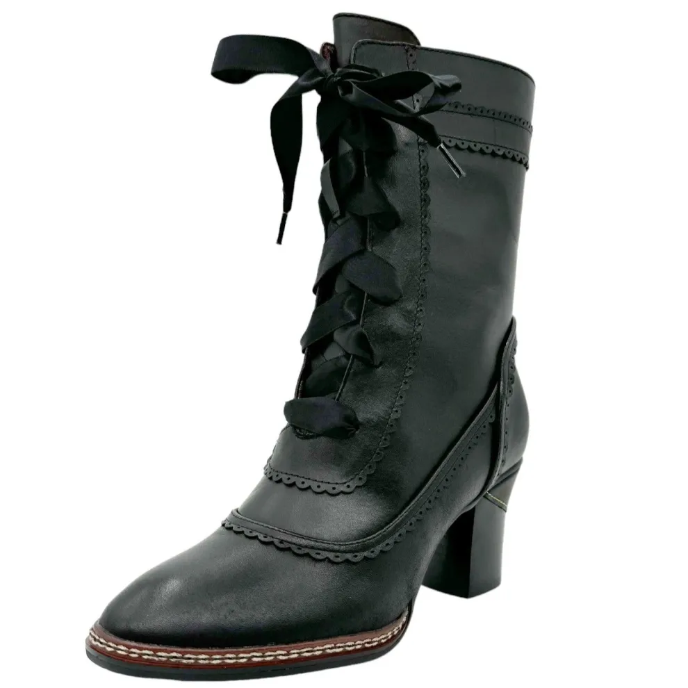 Glimpse Victorian Booties