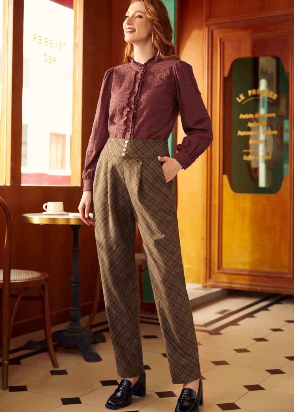 Go-Go Girl Ruffle Blouse