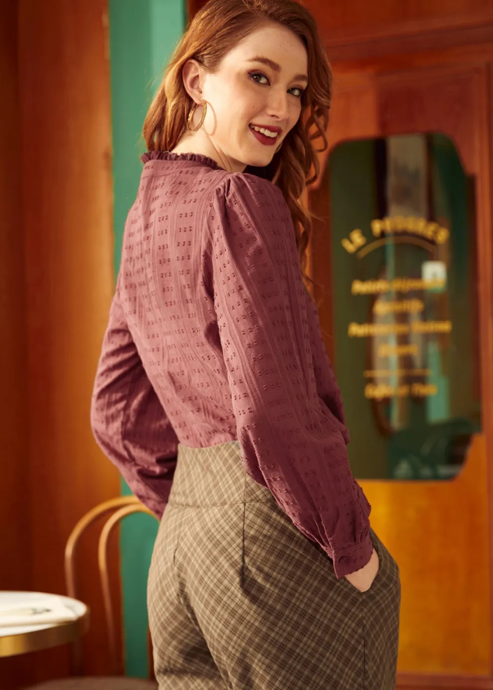 Go-Go Girl Ruffle Blouse