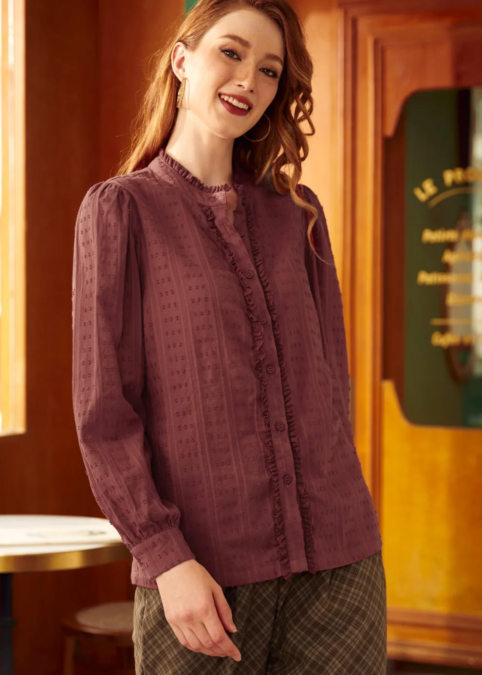 Go-Go Girl Ruffle Blouse