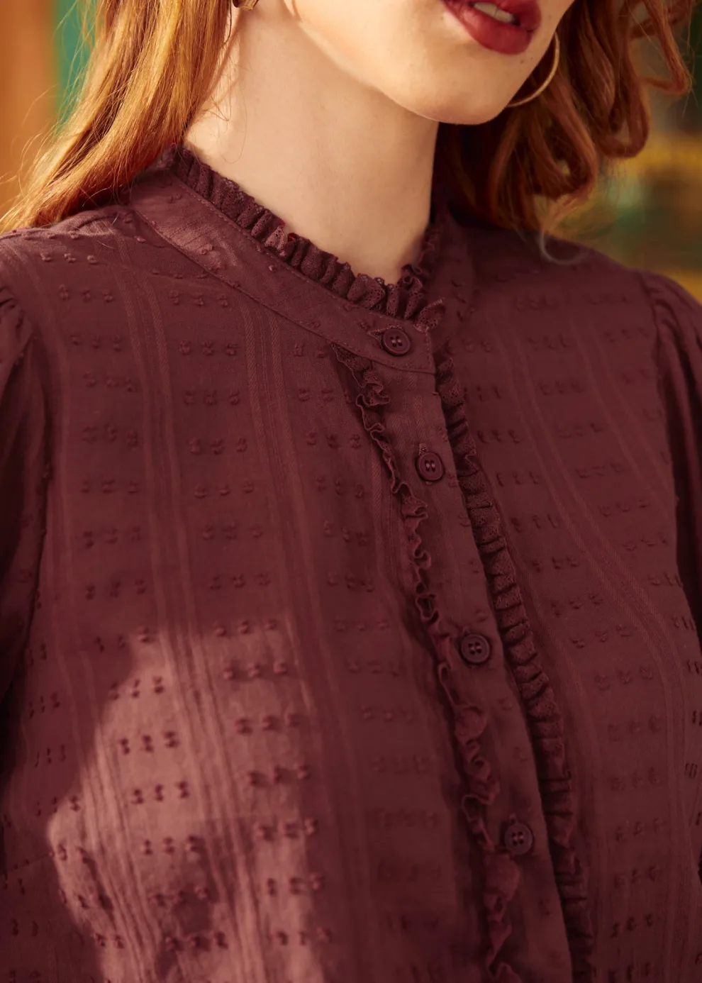 Go-Go Girl Ruffle Blouse