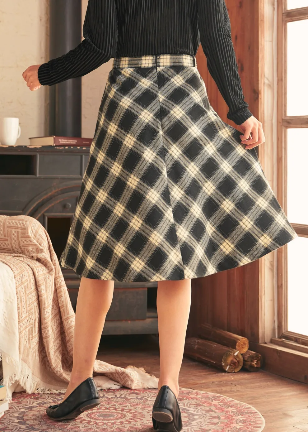 Golden Hour Gal Midi Skirt