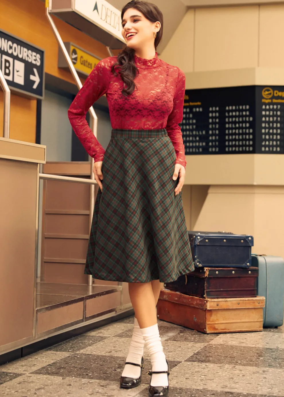 Golden Hour Gal Midi Skirt